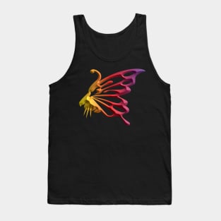 Wolf and Butterfly 3D super soft Tank Top